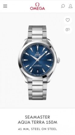Omega Seamaster Aqua Terra 150M with ( OG KIT )