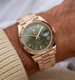 ROLEX DAY DATE (GOLD – CHOCOLATE) – MS DHONI