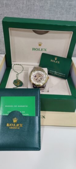 Rolex automatic diamond dial watch