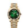 ROLEX DAY DATE GOLD DARK GREEN DAIL