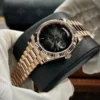 Rolex RoseGold Black Dail Daydate